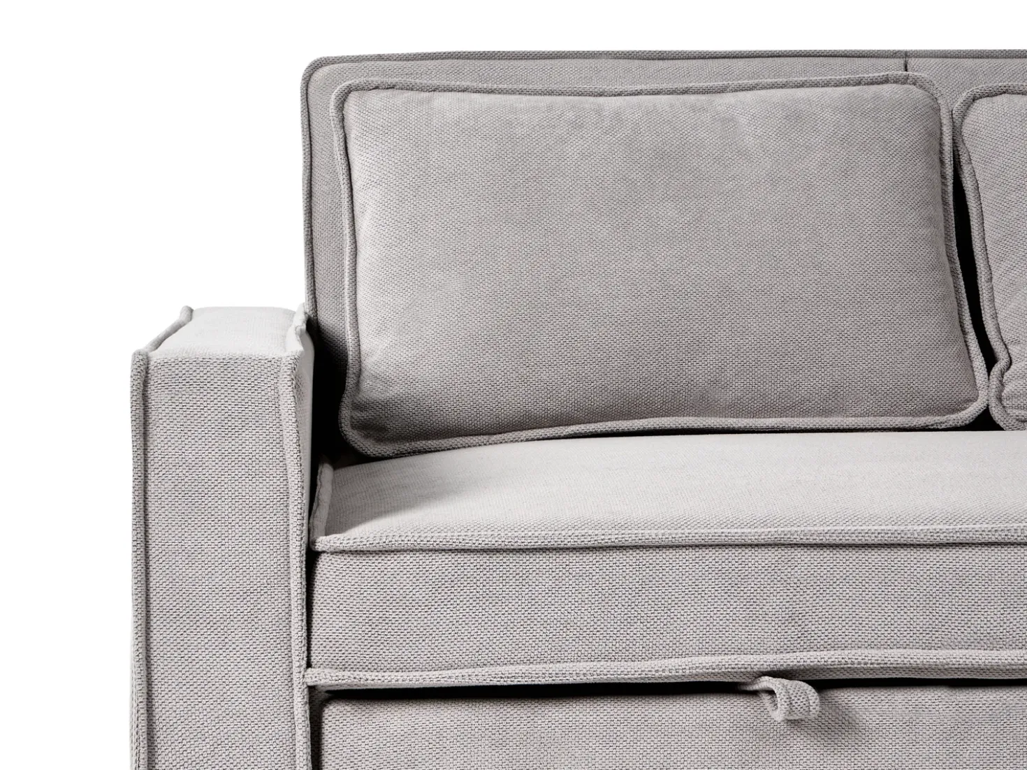 Divano letto UTTELA Tessuto Grigio