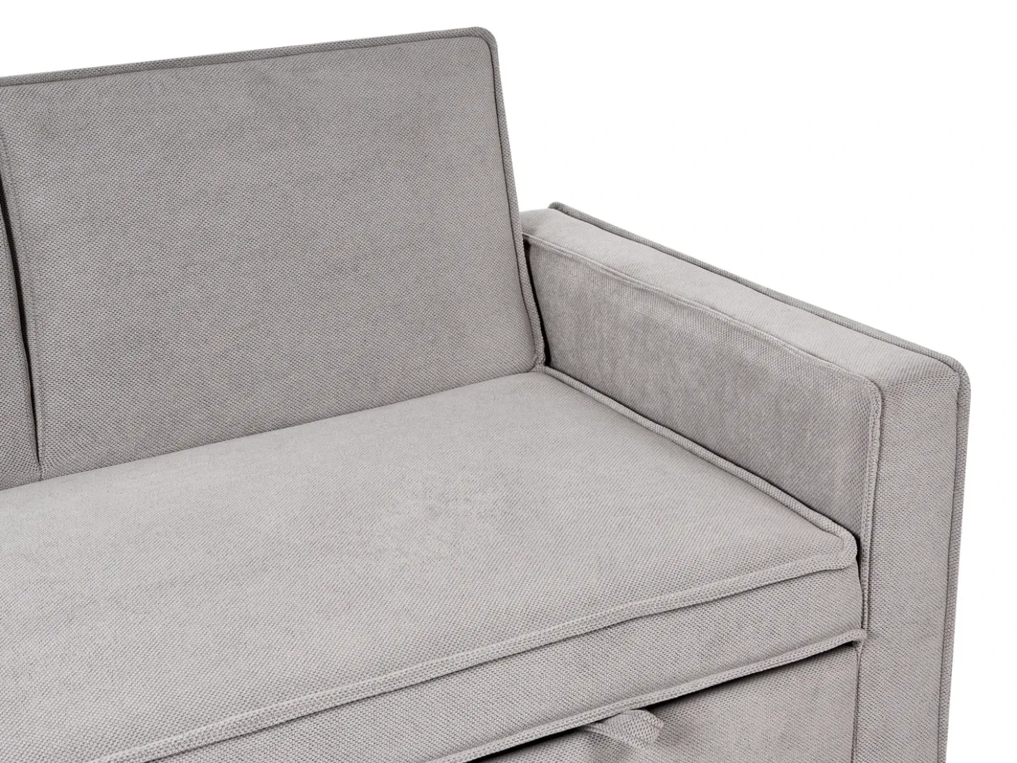 Divano letto UTTELA Tessuto Grigio