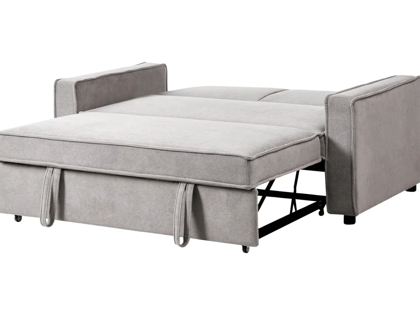 Divano letto UTTELA Tessuto Grigio
