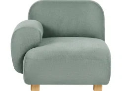 Divano modulare 3 posti AMLI Tessuto Verde chiaro