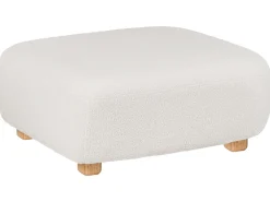 Divano modulare 3 posti AMLI Bouclé Bianco sporco
