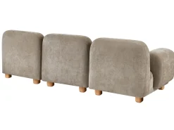 Divano modulare 3 posti AMLI Tessuto Beige