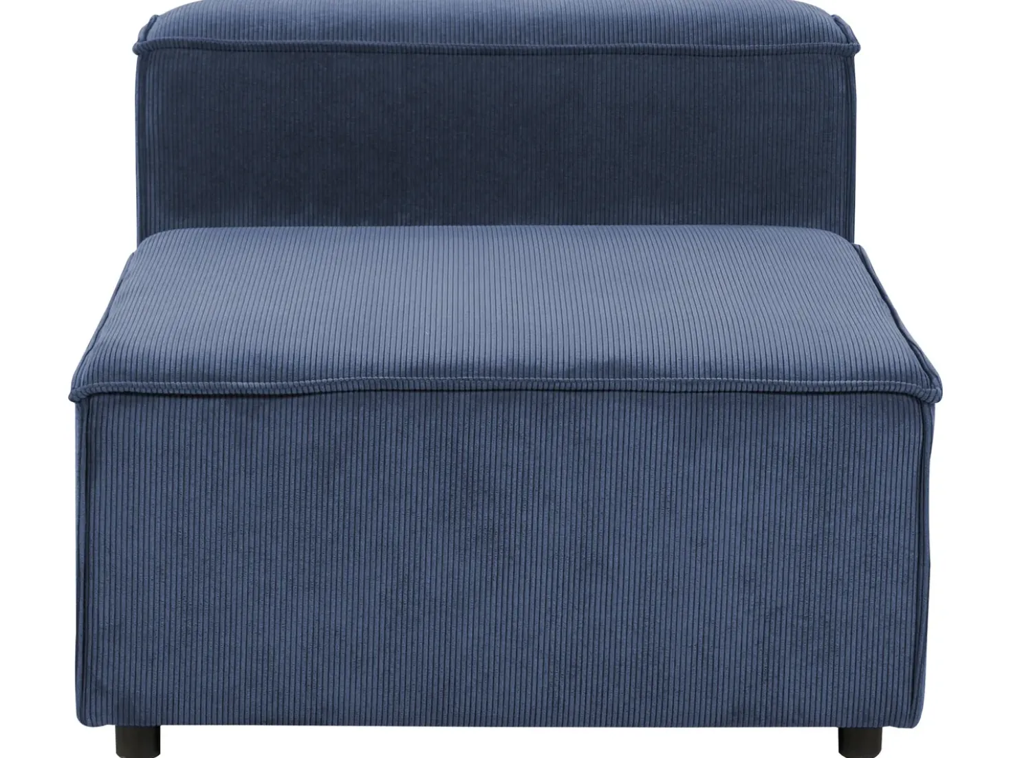 Divano modulare 3 posti ARDAL Velluto a coste Blu scuro