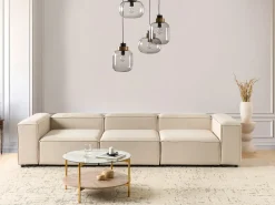 Divano modulare 3 posti ARDAL Tessuto Beige
