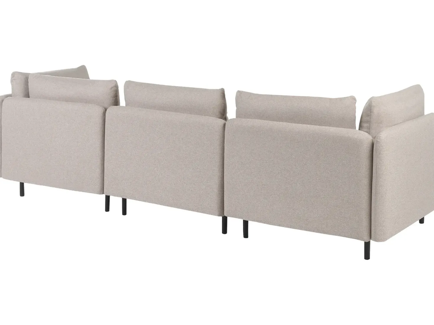 Divano modulare 3 posti EGERIS Tessuto Beige