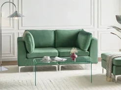 Divano modulare 2 posti EVJA Velluto Verde
