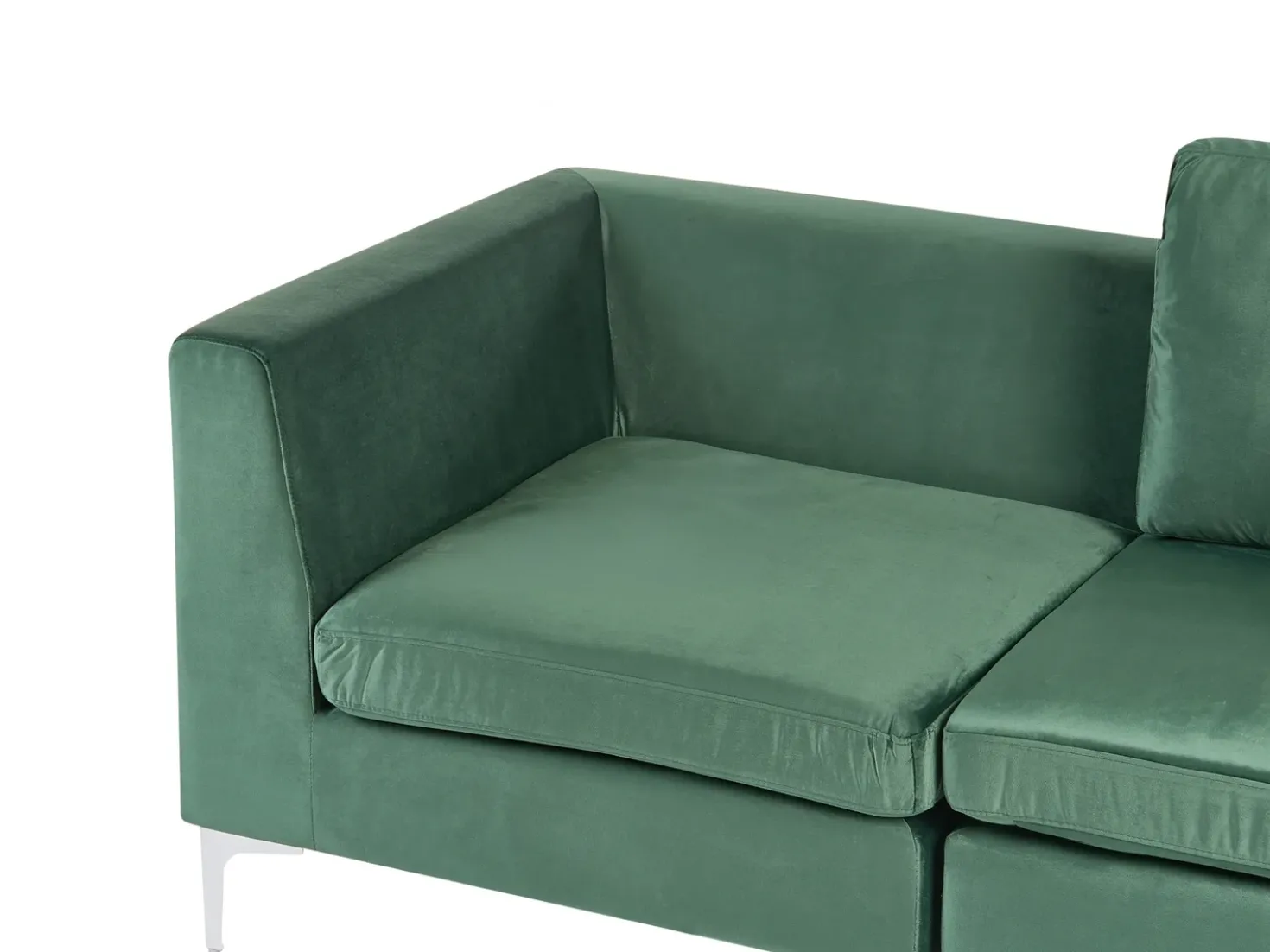 Divano modulare 2 posti EVJA Velluto Verde