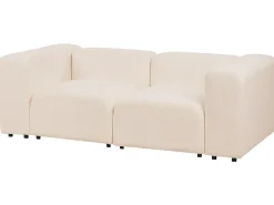 Divano modulare 2 posti FALSTERBO Bouclé Beige chiaro