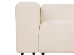 Divano modulare 2 posti FALSTERBO Bouclé Beige chiaro