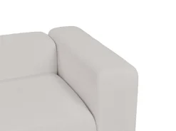 Divano modulare 2 posti FALSTERBO Bouclé Grigio chiaro