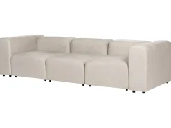 Divano modulare 3 posti FALSTERBO Velluto Beige