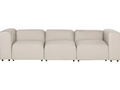 Divano modulare 3 posti FALSTERBO Velluto Beige