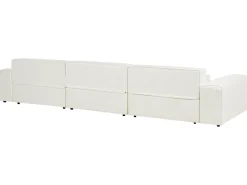 Divano modulare 3 posti HELLNAR Bouclé Bianco sporco