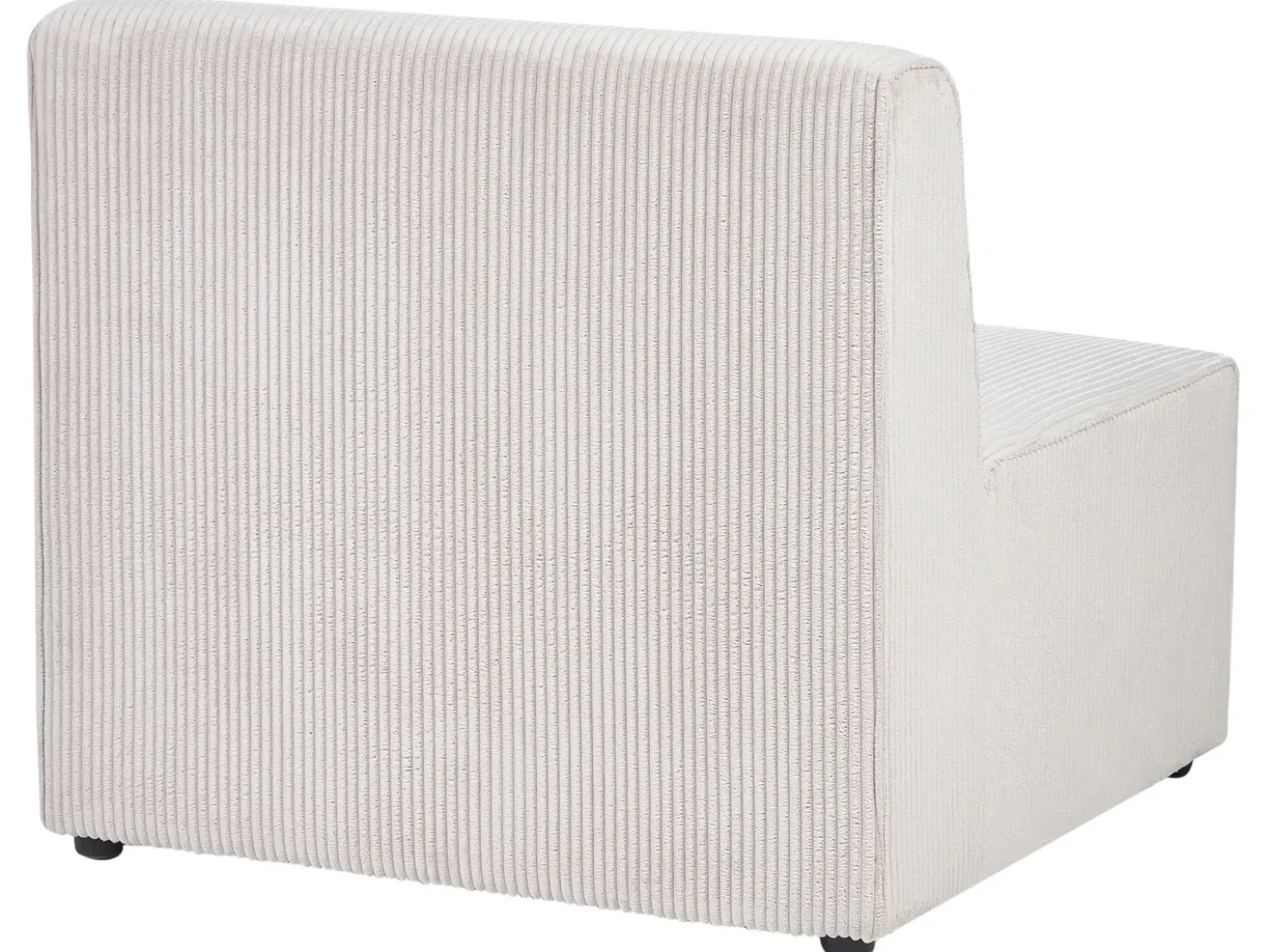 Divano modulare 3 posti LEMVIG Velluto a coste Beige