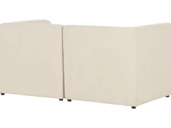 Divano modulare 2 posti LEMVIG Velluto a coste Beige chiaro