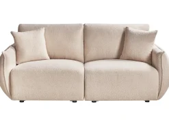 Divano modulare 2 posti MESNALI Bouclé Beige