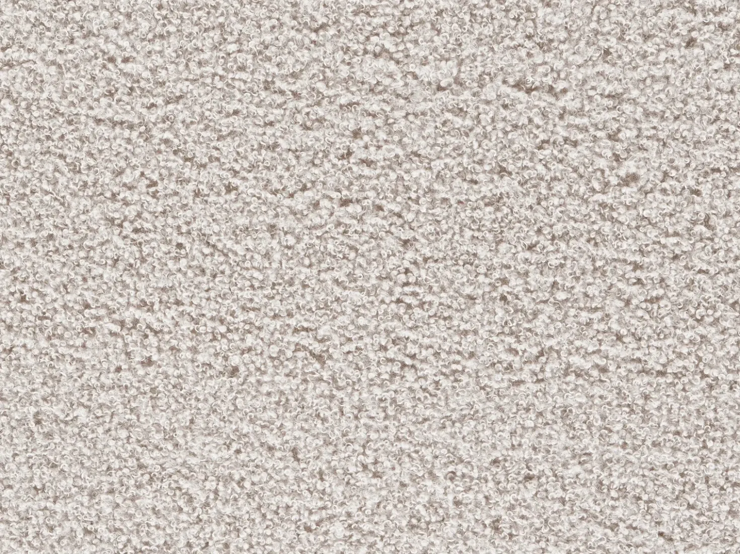 Divano modulare 2 posti MJALBI Bouclé Bianco sporco