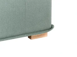 Divano modulare 2 posti TIBRO Tessuto Verde chiaro