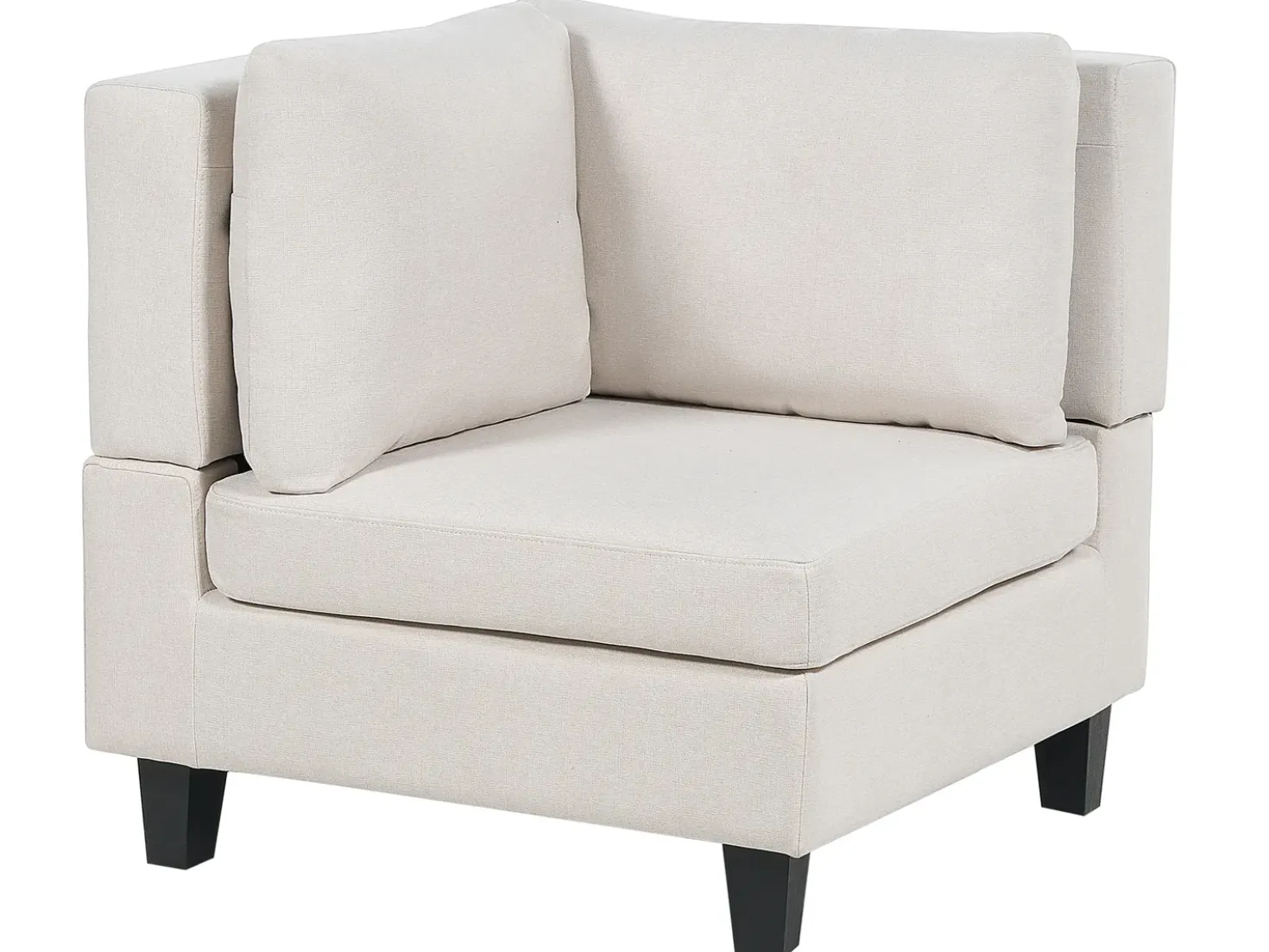 Divano modulare 3 posti UNSTAD Tessuto Beige chiaro