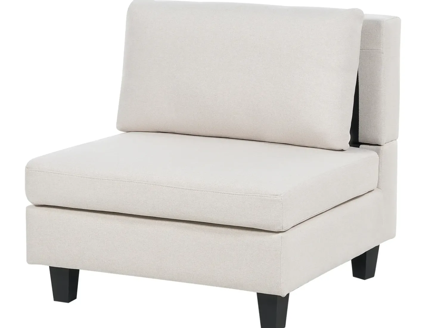 Divano modulare 3 posti UNSTAD Tessuto Beige chiaro