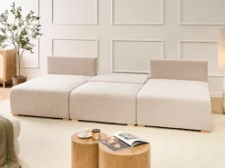 Divano modulare a U NERBO Bouclé Beige