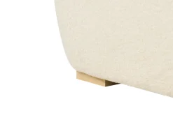 Divano modulare a U NERBO Bouclé Bianco sporco