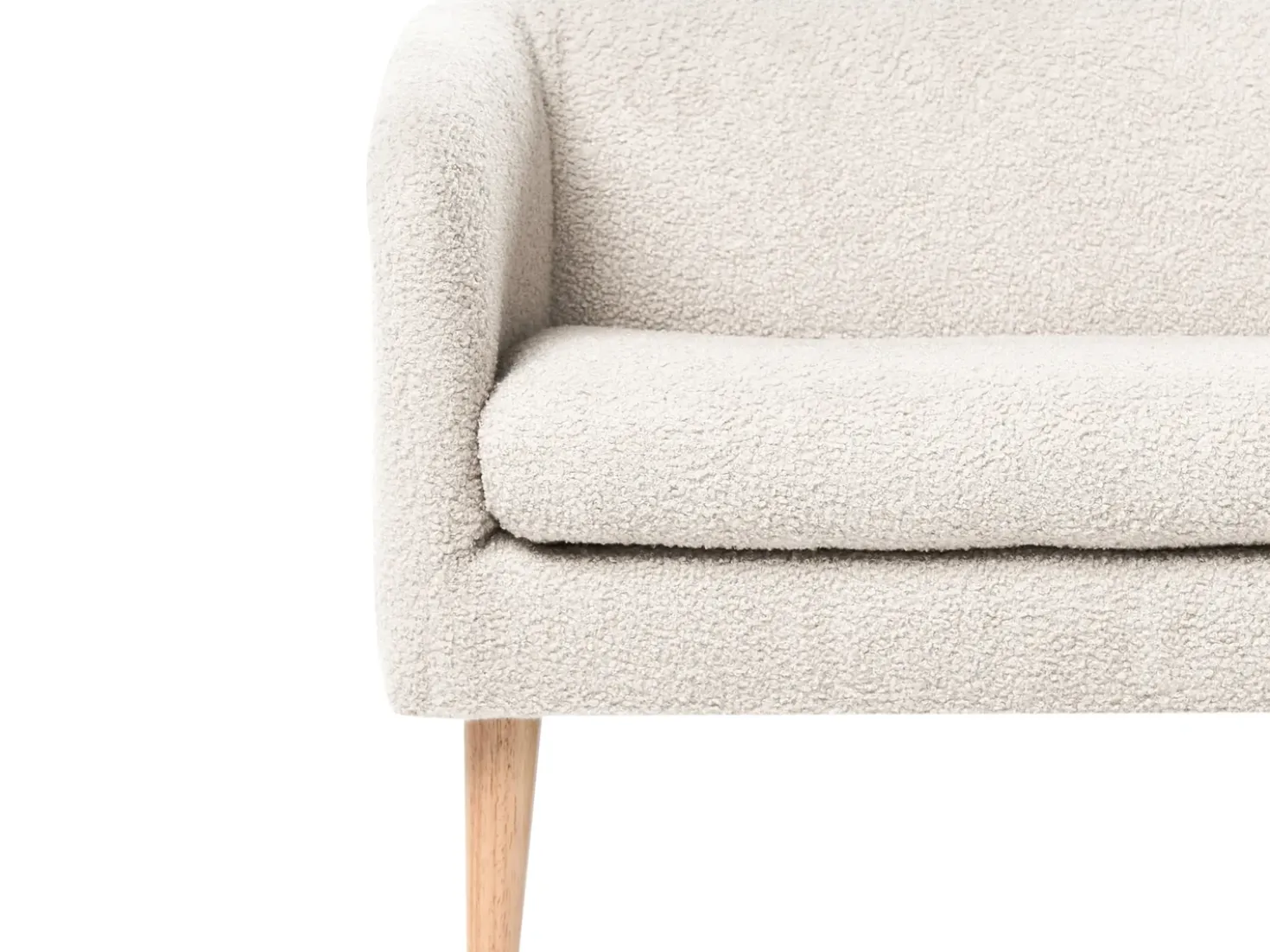 Divano per bambini DAGALI Bouclé Beige