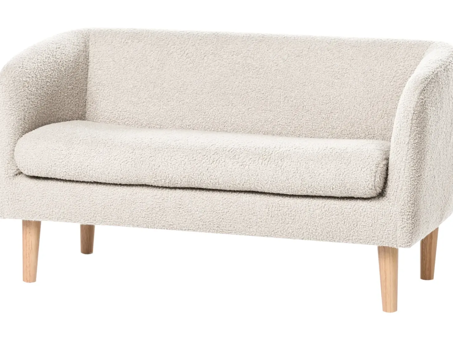 Divano per bambini DAGALI Bouclé Beige