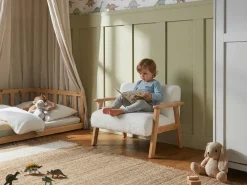 Divano per bambini LALMO Bouclé Bianco