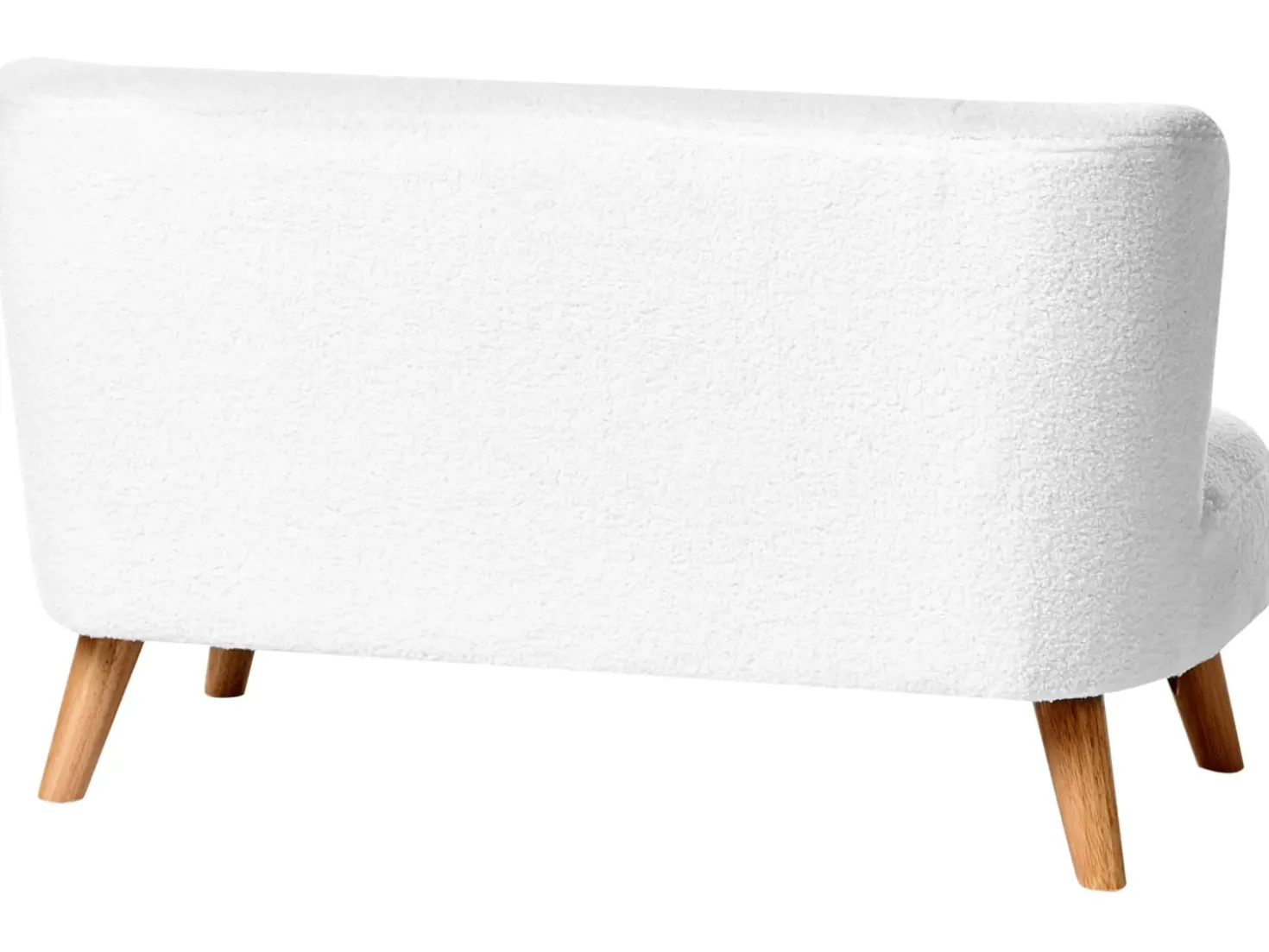 Divano per bambini LOTE Bouclé Bianco