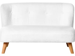 Divano per bambini LOTE Bouclé Bianco