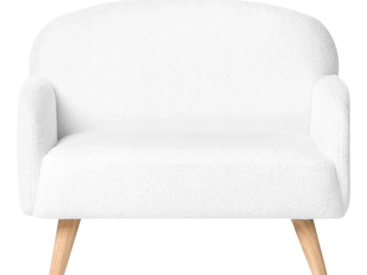 Divano per bambini OTTAL Bouclé Bianco