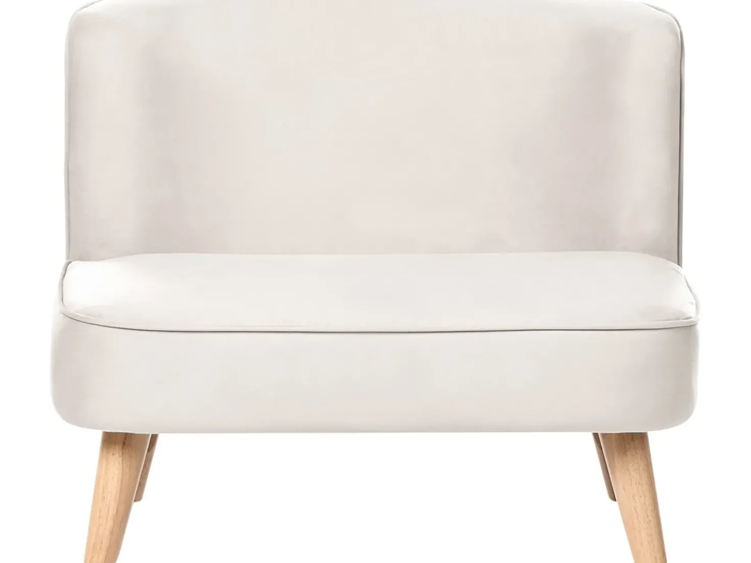 Divano per bambini RISBY Velluto Beige