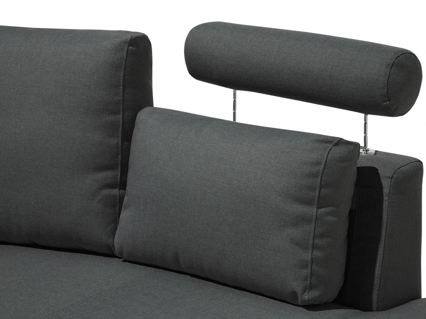 Divano semicircolare 7 posti ROTUNDE Tessuto Grigio scuro