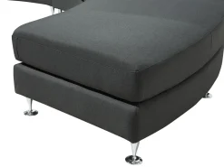 Divano semicircolare 7 posti ROTUNDE Tessuto Grigio scuro