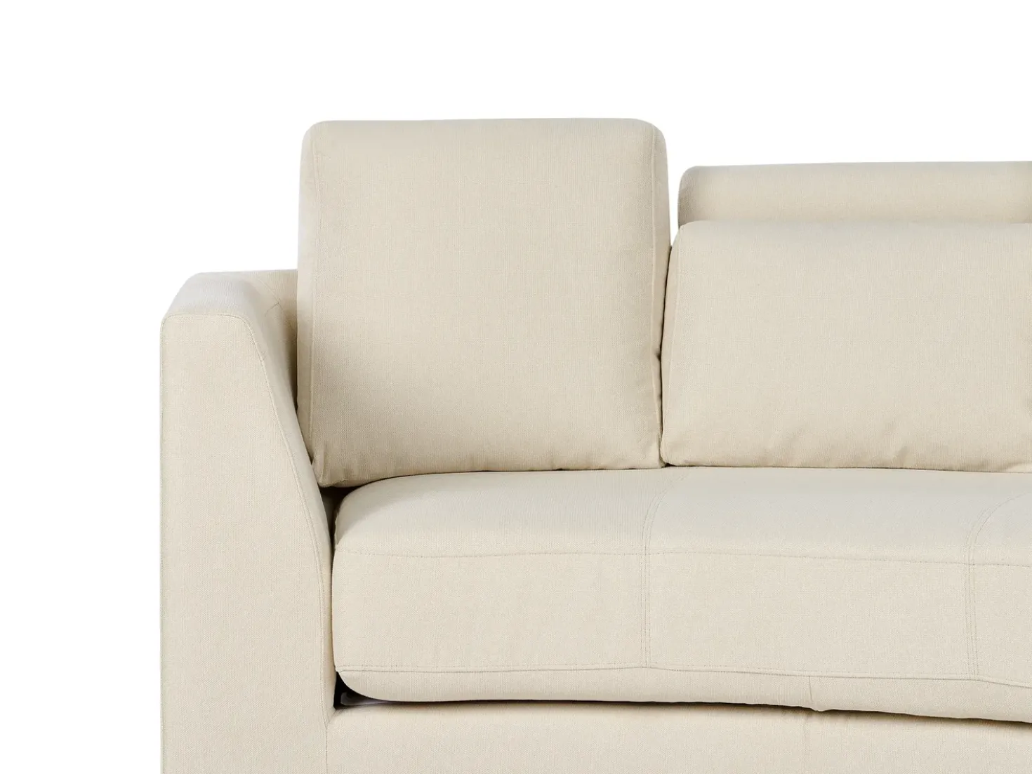 Divano semicircolare 7 posti ROTUNDE Tessuto Beige