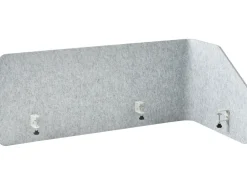 Divisorio da scrivania FOLDY 120 x 50 cm Grigio chiaro