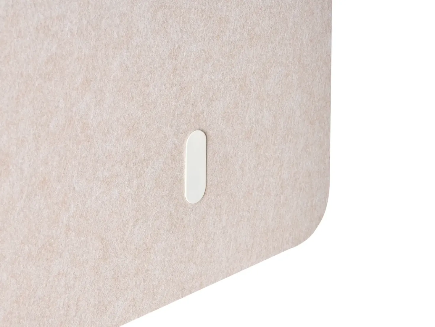 Divisorio da scrivania FOLDY 120 x 50 cm Beige