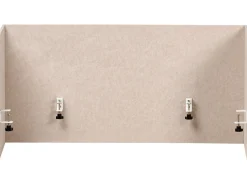 Divisorio da scrivania SOLOA 210 x 61 cm Beige