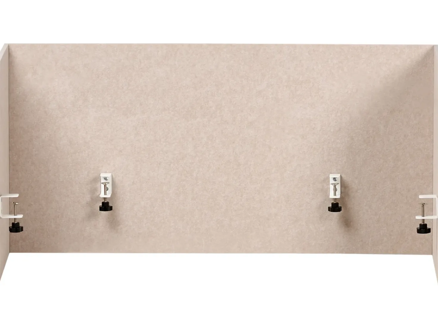 Divisorio da scrivania SOLOA 210 x 61 cm Beige