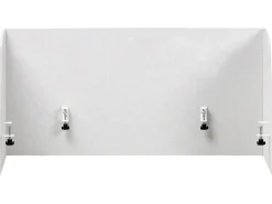 Divisorio da scrivania SOLOA 210 x 61 cm Bianco sporco