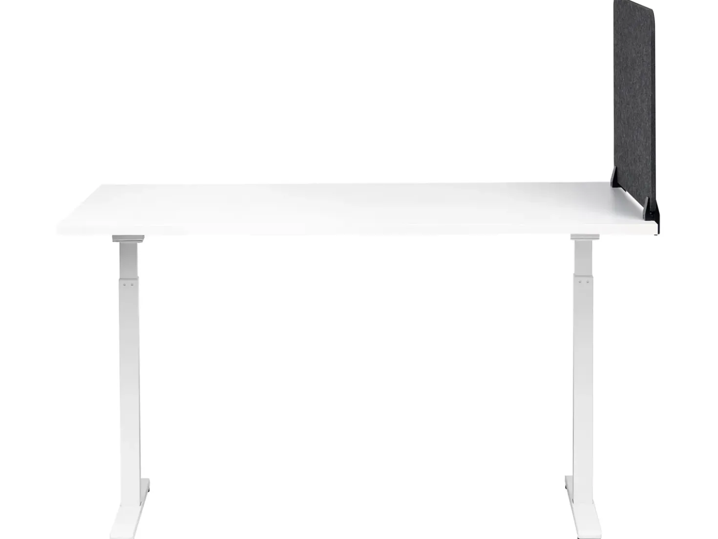 Divisorio da scrivania SPLIT 72 x 50 cm Grigio scuro