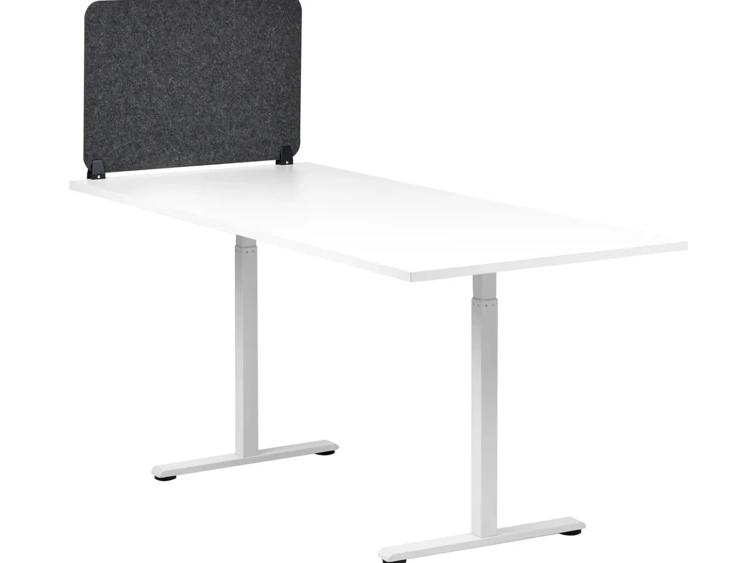 Divisorio da scrivania SPLIT 72 x 50 cm Grigio scuro