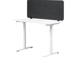 Divisorio da scrivania SPLIT 120 x 50 cm Grigio scuro