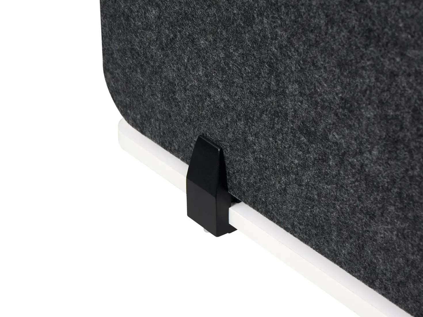 Divisorio da scrivania SPLIT 120 x 50 cm Grigio scuro