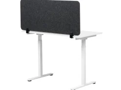 Divisorio da scrivania SPLIT 120 x 50 cm Grigio scuro