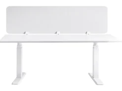 Divisorio da scrivania SPLIT 180 x 50 cm Bianco sporco