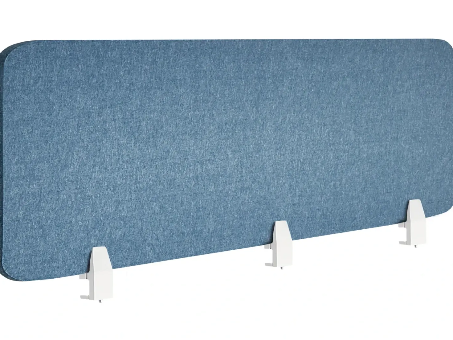Divisorio da scrivania SPLIT 180 x 50 cm Blu