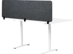 Divisorio da scrivania SPLIT 180 x 50 cm Grigio scuro