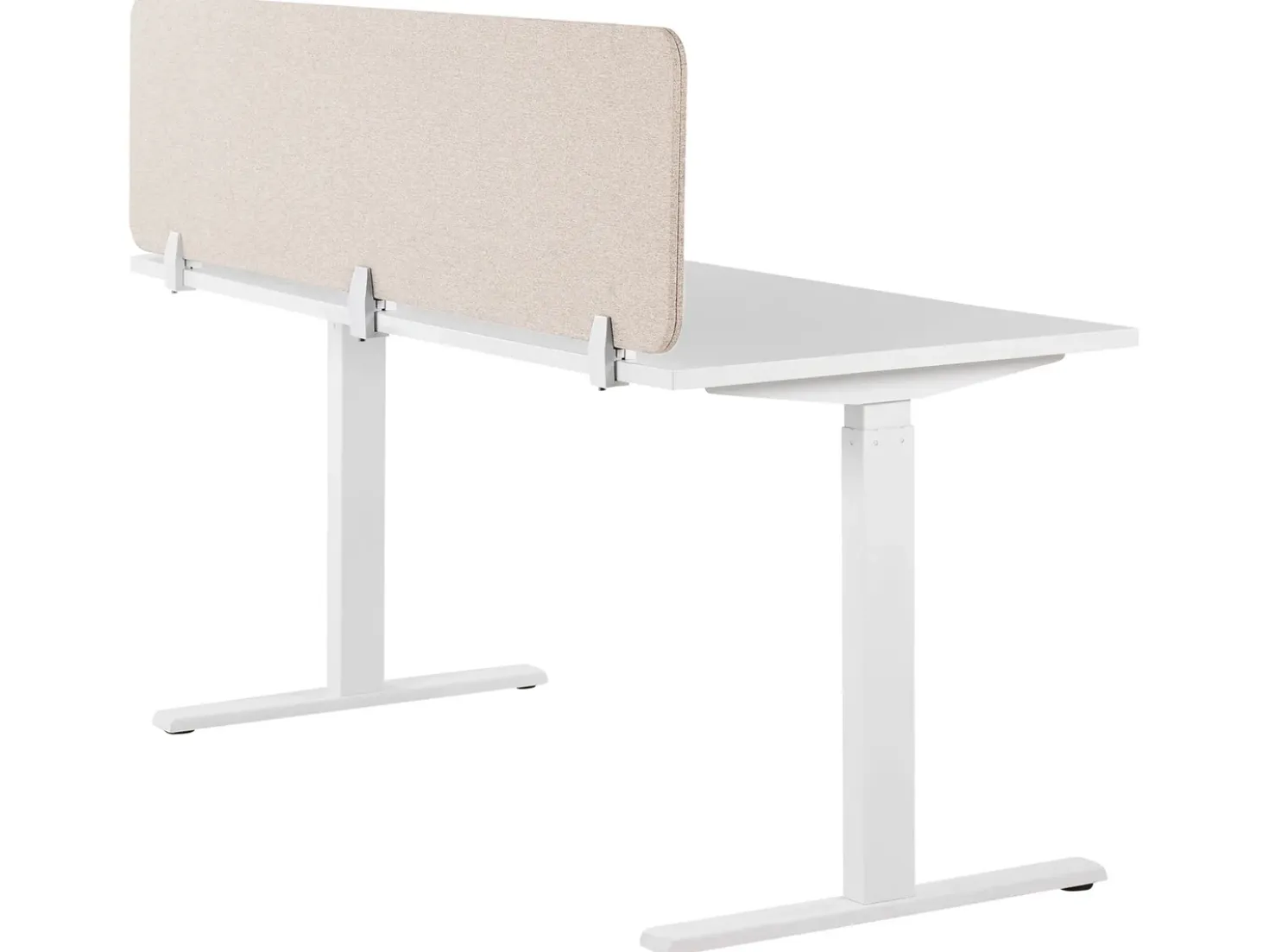 Divisorio da scrivania WALLY 180 x 40 cm Beige